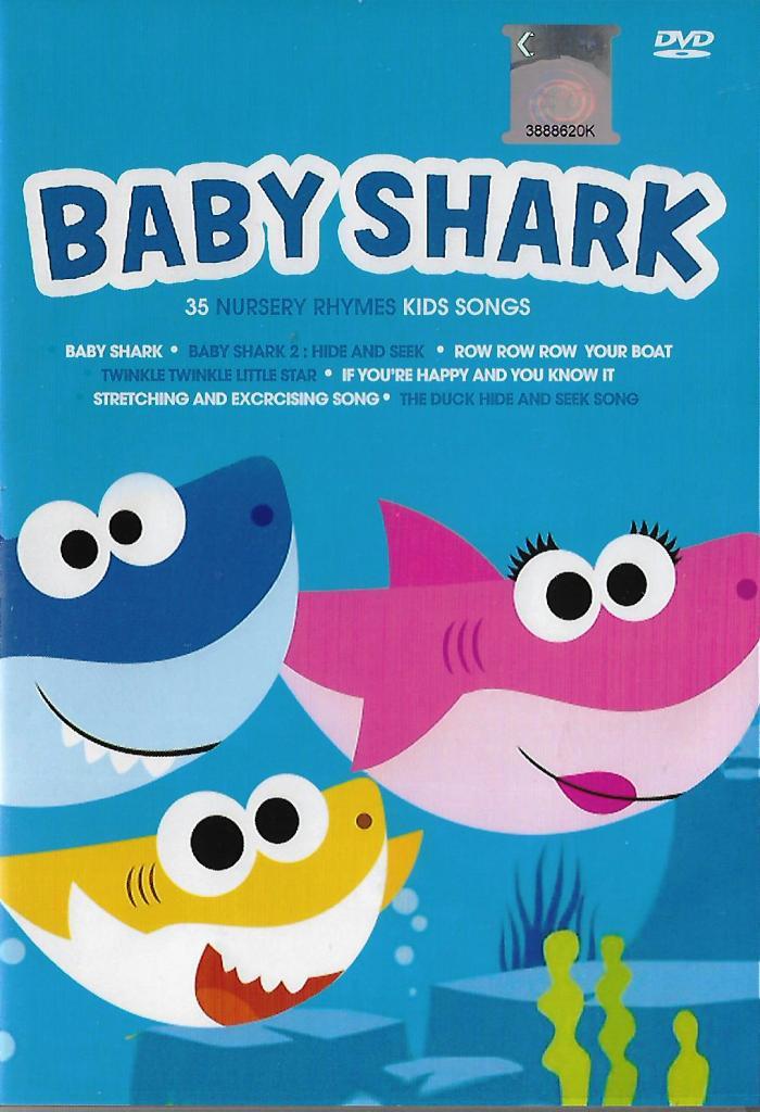 【英語教材】　Disney、Baby shark  DVD DVD English Version Baby Shark Series Children Pinkfong